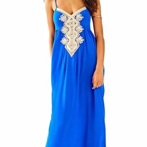 Lilly Pulitzer Kelsea Silk Maxi dress